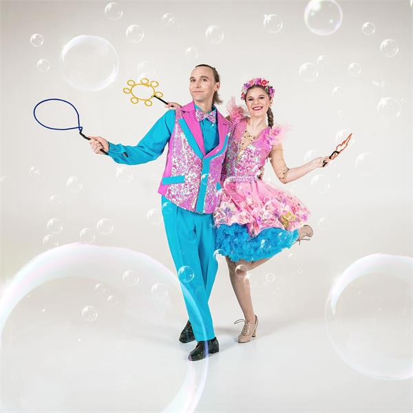 Шоу мыльных пузырей 