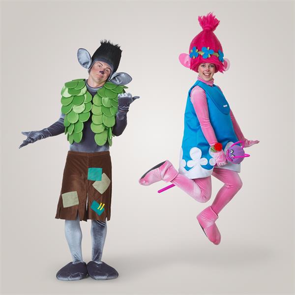 Тролли (Розочка и Цветан)