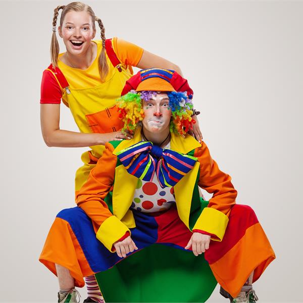 Пеппи и клоун Торри