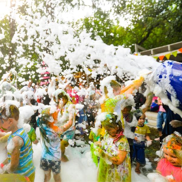 Пенное шоу "Аквадиско"