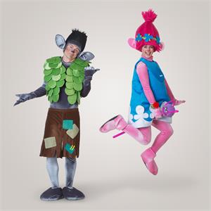 Тролли (Розочка и Цветан)