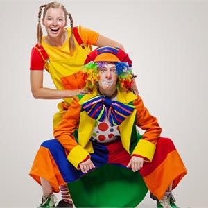 Пеппи и клоун Торри