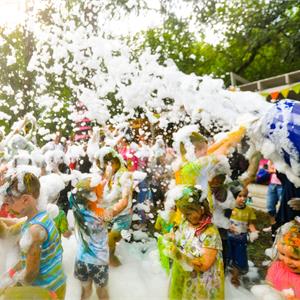 Пенное шоу "Аквадиско"