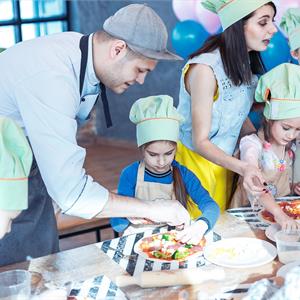 Мастер класс по приготовлению пиццы